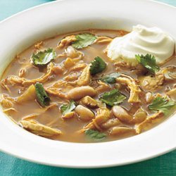 Southwestern Chicken and White Bean Soup