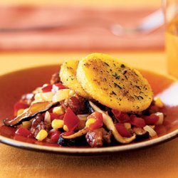 Polenta-Sausage Ragout