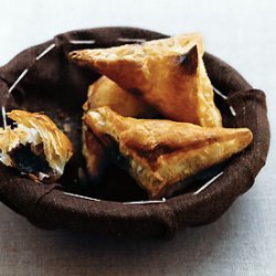 Chocolate Raspberry Turnovers