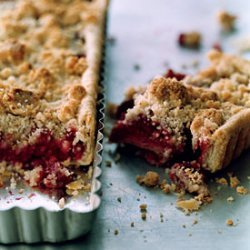 Raspberry Crumble Tart