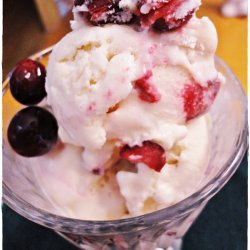 Cranberry Ice Cream