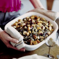Wild Rice, Apple, and Dried-Cranberry Stuffing