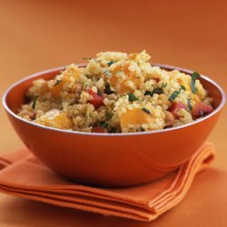 Quinoa with Mango and Curried Yogurt