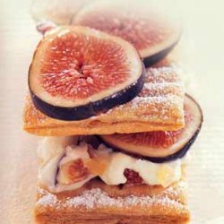 Fig and Gingered Mascarpone Napoleons