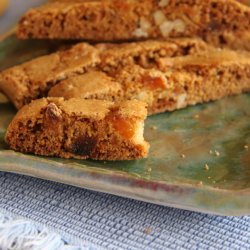 Apricot Ginger Biscotti