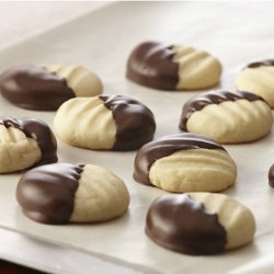 Chocolate-Dipped Orange Cookies