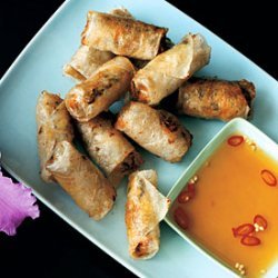 Crab-and-Pork Spring Rolls