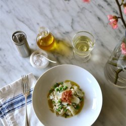 Risotto with Peas and Prosciutto