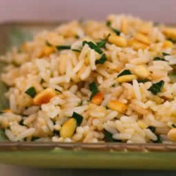 Pine Nut and Basil Rice