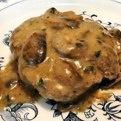 Turkey Burgers with Mushroom Gravy