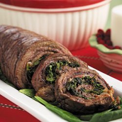 Steak & Spinach Pinwheels