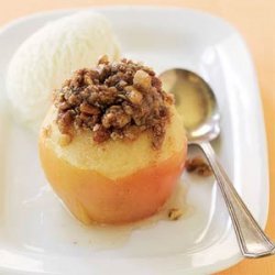 Apple-Crisp Baked Apples