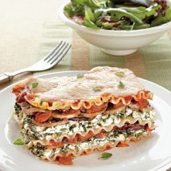 Spinach and Mushroom Lasagna