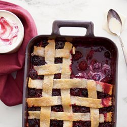 Winter Blackberry Cobbler