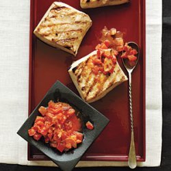 Mahimahi with Bacon-Tomato Butter