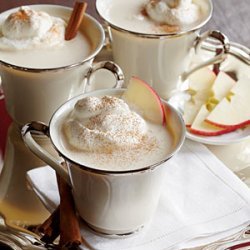 Hot Cider Nog