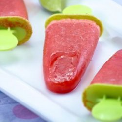 Strawberry Lemonade Ice Pops