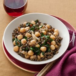 Lentil and Chickpea Salad