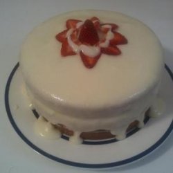 Strawberry Surprise Cake