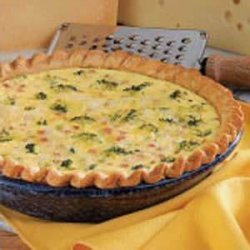 Broccoli Ham Quiche