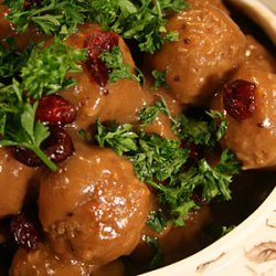 Tangy Cranberry Meatballs