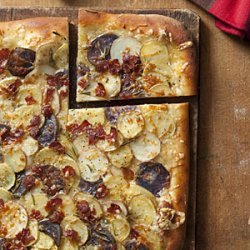 Potato, Rosemary, and Bacon Pizza