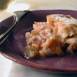 Rhubarb Pudding Cake