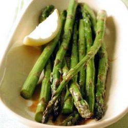 Apricot-Glazed Roasted Asparagus