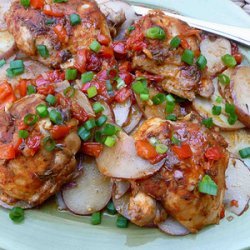 Smoked Paprika Chicken with Red-Skinned Potatoes