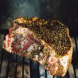 Balsamic and Rosemary-Marinated Florentine Steak