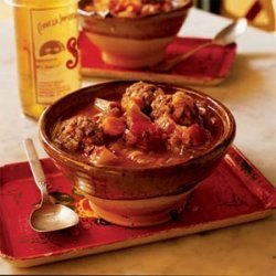 Meatball Soup (Sopa de Albondigas)