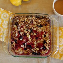 Lemon-Berry Baked Oatmeal