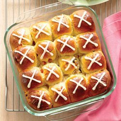 Orange Hot Cross Buns