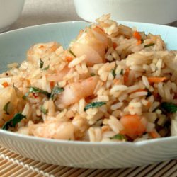 Shrimp Cilantro Fried Rice