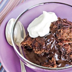 Hot Fudge Brownie Cake