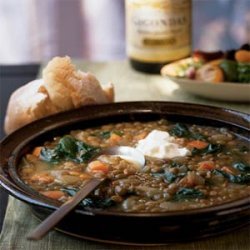 Lentil Soup with Chard