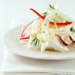 Fennel Salad with Fresh Mozzarella