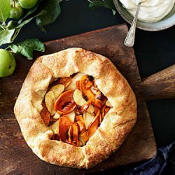 Apple Pumpkin Galette