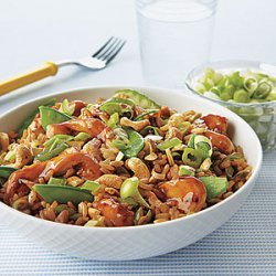 Chicken, Snow Pea and Cashew Fried Rice