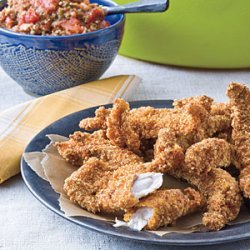 Parmesan-Pecan Fried Chicken