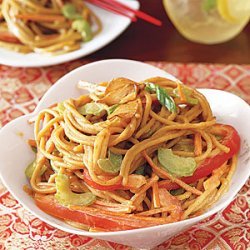 Cold Sesame Noodles with Golden Garlic