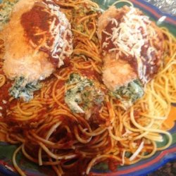 Chicken Parmesan bundles