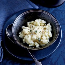 Mashed Yukon Gold Potatoes with Horseradish Butter