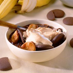 Fudge-Banana Pudding