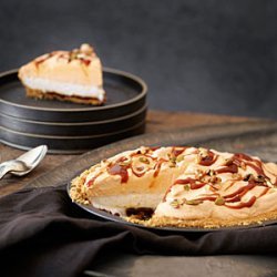 Pumpkin Caramel Ice Cream Pie