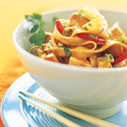 Peanut Noodles with Chicken