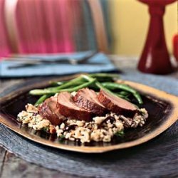 Pork Tenderloin with Pomegranate Glaze