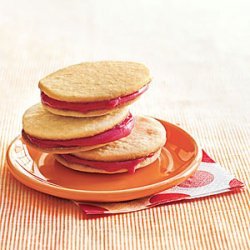 Lemon-Raspberry Ice Cream Sandwiches