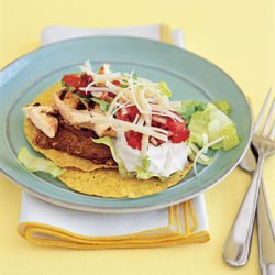 Chicken Tostadas