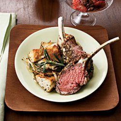 Herb-Crusted Rack of Lamb With Rosemary Potatoes